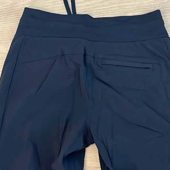 Athleta | Black nylon joggers pants Women’s size 2 stretch athletic athliesure - Picture 5 of 8